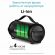 Колонка портативная DEFENDER G24, 1.0, 10 Вт, Bluetooth, FM-тюнер, microSD, чёрная, 65124