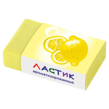 Ластик ПИФАГОР "Фрукты", 35х21х9 мм, ароматизированный, ассорти, картонный держатель, 222477 Ластик ПИФАГОР "Фрукты", 35х21х9 мм, ароматизированный, ассорти, картонный держатель, 222477