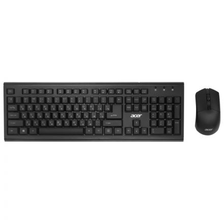 Набор клавиатура+мышь Acer OKR120 клав:black мышь:black USB//(ZL.KBDEE.007)