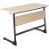 Парта MET_Стол ученический Комус Мебель Школа 2.0,2-м.зак уг.3-5р.г.бер/ант