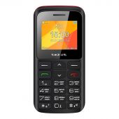Мобильный телефон Texet TM-323B черный/красный