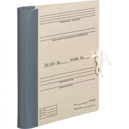 Папка архивная Attache Economy на завязках с гребешками 8 0 мм Папка архивная Attache Economy на завязках с гребешками 8 0 мм