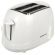 Тостер POLARIS PET 0702L, 750 Вт, 2 тоста, 6 режимов, механическое управление, пластик, белый, 03277