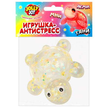 Игрушка-антистресс "ПРОЗРАЧНАЯ ЧЕРЕПАШКА", 8 см, ассорти 4 цвета, дисплей, JOLLY JOT (ДЖОЛЛИ ДЖОТ), 665796 Игрушка-антистресс "ПРОЗРАЧНАЯ ЧЕРЕПАШКА", 8 см, ассорти 4 цвета, дисплей, JOLLY JOT (ДЖОЛЛИ ДЖОТ), 665796