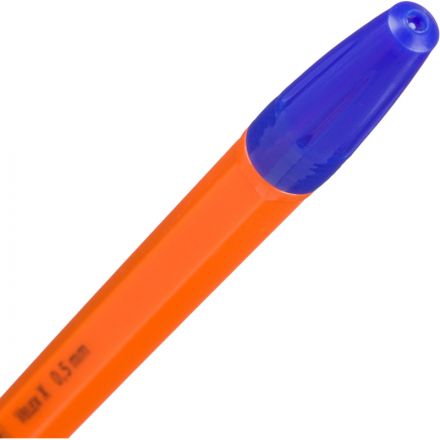 Ручка шариковая неавтомат. Attache Velex X 0,5мм син,масл,оранж.кор Ручка шариковая неавтомат. Attache Velex X 0,5мм син,масл,оранж.кор