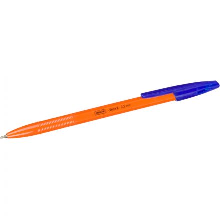 Ручка шариковая неавтомат. Attache Velex X 0,5мм син,масл,оранж.кор Ручка шариковая неавтомат. Attache Velex X 0,5мм син,масл,оранж.кор