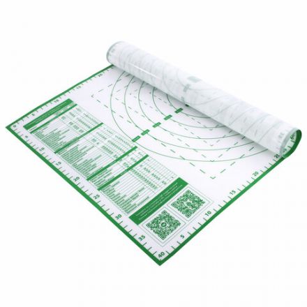 Коврик силиконовый для раскатки/запекания 40х60 см, зеленый, ПОДАРОК пластиковый нож, DASWERK (ДАСВЕРК), 608426 Коврик силиконовый для раскатки/запекания 40х60 см, зеленый, ПОДАРОК пластиковый нож, DASWERK (ДАСВЕРК), 608426