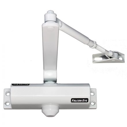 Доводчик на дверь FE-B4W, белый, 65-85 кг. Доводчик на дверь FE-B4W, белый, 65-85 кг.