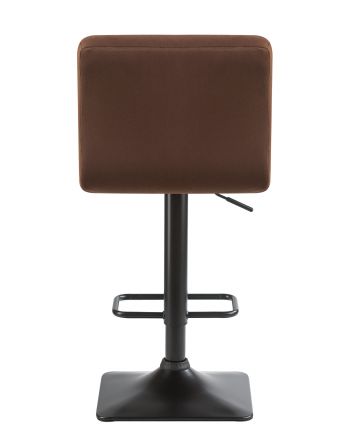 Стул барный DOBRIN DOMINIC, шоколадный велюр (MJ9-111) Стул барный DOBRIN DOMINIC, шоколадный велюр (MJ9-111)