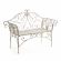 Скамья Secret de Maison BEAUJOLAIS (mod. PL08-8574) металл, 136х46х96см, белый антик (antique white)
