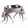 Монетница Secret De Maison OCTOPUS1 ( mod. 9608 ) алюминиевый сплав, 23x16x13,5 см, никель/nickel