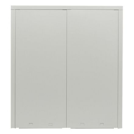 Шкаф металлический (антресоль) BRABIX "MK 08/46", 830х915х460 мм, 24 кг, 1 полка, разборный, 291137, S204BR080102