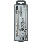 Готовальня Globus "Technica", 5 предметов, циркуль 125мм, пластиковый футляр Готовальня Globus "Technica", 5 предметов, циркуль 125мм, пластиковый футляр