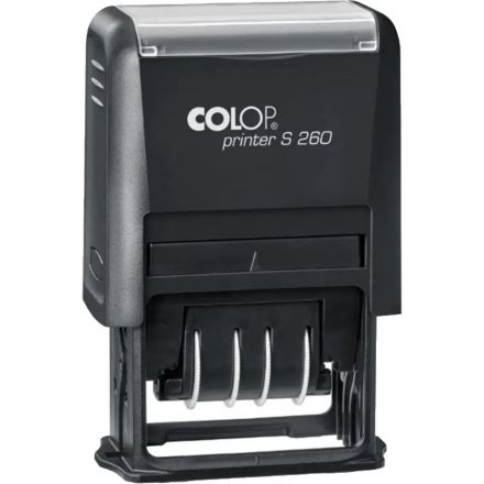Датер автомат. самонаб.пласт. S260-Set 2-стр. 24х45 мм (аналог 4755)Colop