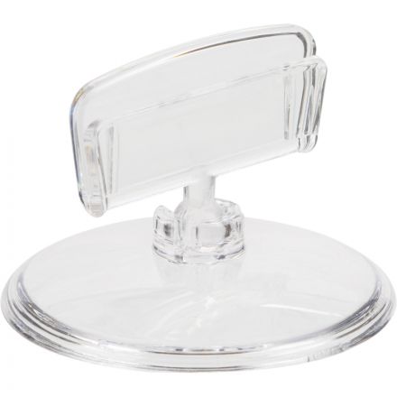 Ценникодержатель настольный на круглой подставке ширина клипсы 38мм,10шт/уп Ценникодержатель настольный на круглой подставке ширина клипсы 38мм,10шт/уп