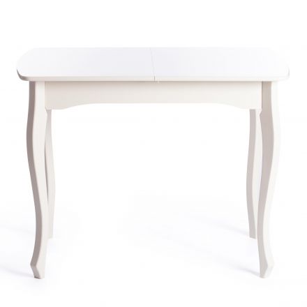 Стол CATERINA PROVENCE бук, мдф, 100+30x70x75 см, Ivory white Стол CATERINA PROVENCE бук, мдф, 100+30x70x75 см, Ivory white