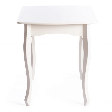 Стол CATERINA PROVENCE бук, мдф, 100+30x70x75 см, Ivory white Стол CATERINA PROVENCE бук, мдф, 100+30x70x75 см, Ivory white
