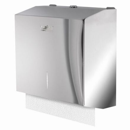 Диспенсер для полотенец LAIMA PROFESSIONAL INOX, (Система H3) V-сложения, нержавеющая сталь, зеркальный, 605697 Диспенсер для полотенец LAIMA PROFESSIONAL INOX, (Система H3) V-сложения, нержавеющая сталь, зеркальный, 605697