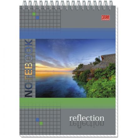 Блокнот А5,80л,клетка,метал.гребень,цв.обложка Природа 8с12 в ассорт Блокнот А5,80л,клетка,метал.гребень,цв.обложка Природа 8с12 в ассорт