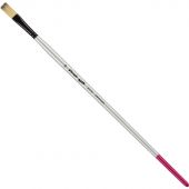Кисть художественная Комус Арт синтетика средн.жест,плоск,№10,длинная ручка Кисть художественная Комус Арт синтетика средн.жест,плоск,№10,длинная ручка