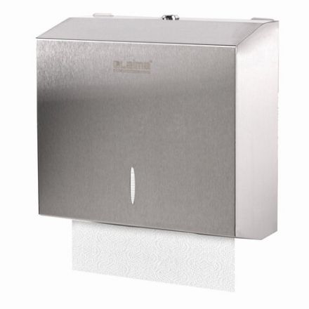 Диспенсер для полотенец LAIMA PROFESSIONAL INOX, (Система H3) V-сложения, нержавеющая сталь, матовый, 605696 Диспенсер для полотенец LAIMA PROFESSIONAL INOX, (Система H3) V-сложения, нержавеющая сталь, матовый, 605696