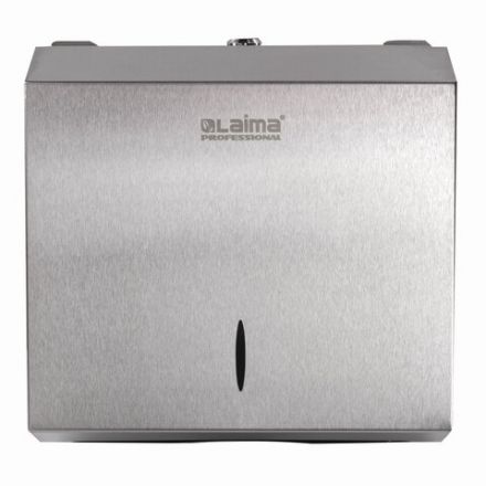 Диспенсер для полотенец LAIMA PROFESSIONAL INOX, (Система H3) V-сложения, нержавеющая сталь, матовый, 605696 Диспенсер для полотенец LAIMA PROFESSIONAL INOX, (Система H3) V-сложения, нержавеющая сталь, матовый, 605696