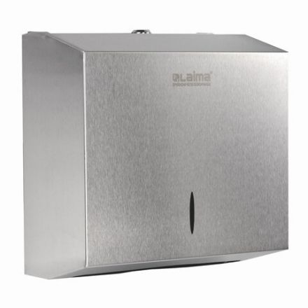 Диспенсер для полотенец LAIMA PROFESSIONAL INOX, (Система H3) V-сложения, нержавеющая сталь, матовый, 605696 Диспенсер для полотенец LAIMA PROFESSIONAL INOX, (Система H3) V-сложения, нержавеющая сталь, матовый, 605696