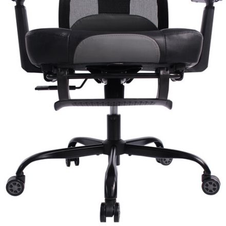 Кресло BRABIX PREMIUM "Venom GM-530", подножка, синхромеханизм, экокожа/сетка, черное/серое, 532951 Кресло BRABIX PREMIUM "Venom GM-530", подножка, синхромеханизм, экокожа/сетка, черное/серое, 532951