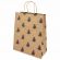 Пакет подарочный НАБОР 4 штуки новогодний 26x13x32 см, "Kraft Large", ЗОЛОТАЯ СКАЗКА, 592133