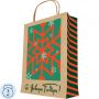 Пакет подарочный из крафт-бумаги, плотность 150 г/м2, 26x33x13см, 95725FE Пакет подарочный из крафт-бумаги, плотность 150 г/м2, 26x33x13см, 95725FE