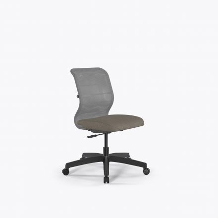 Кресло Sit 8 M4-9 - X2+Bahama /Uh00/Wh12(M01.B02.G15.W01) Серый-Песочный