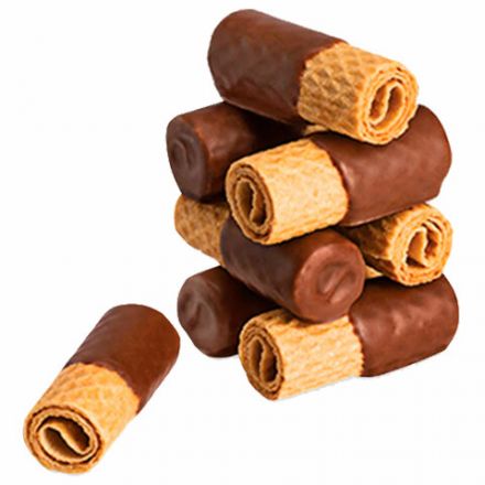 Вафельные трубочки BAHLSEN "Waffeletten" в молочном шоколаде 100 г, ГЕРМАНИЯ Вафельные трубочки BAHLSEN "Waffeletten" в молочном шоколаде 100 г, ГЕРМАНИЯ