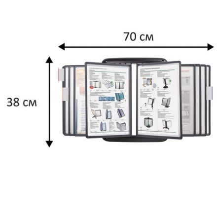 Демосистема настенная на 10 панелей, с 10 серыми панелями А4, BRAUBERG, 231240 Демосистема настенная на 10 панелей, с 10 серыми панелями А4, BRAUBERG, 231240