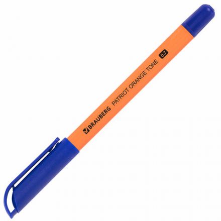 Ручка шариковая РОССИЯ "PATRIOT ORANGE TONE", СИНЯЯ, корпус оранжевый, узел 0,7 мм, линия письма 0,35 мм, BRAUBERG, 143964 Ручка шариковая РОССИЯ "PATRIOT ORANGE TONE", СИНЯЯ, корпус оранжевый, узел 0,7 мм, линия письма 0,35 мм, BRAUBERG, 143964