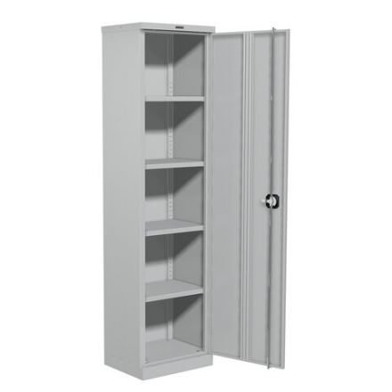 Шкаф металлический офисный BRABIX "MK 18/47/46-01", 1830х472х460 мм, 30 кг, 4 полки, разборный, 291139, S204BR181202 Шкаф металлический офисный BRABIX "MK 18/47/46-01", 1830х472х460 мм, 30 кг, 4 полки, разборный, 291139, S204BR181202