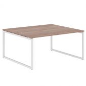 Стол 2-х местный XQWST 1614 Дуб Сонома/Белый 1600х1406х750