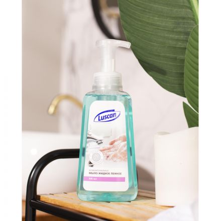 Мыло жидкое пенное Luscan антибактериальное 500мл с дозатором Мыло жидкое пенное Luscan антибактериальное 500мл с дозатором