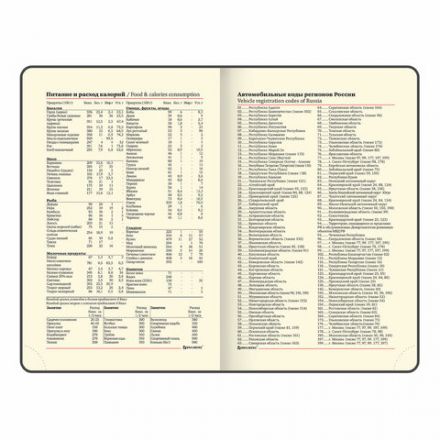 Ежедневник недатированный МАЛЫЙ 100х150 мм А6 BRAUBERG "Status", под кожу, 160 л., серо-голубой, 113369