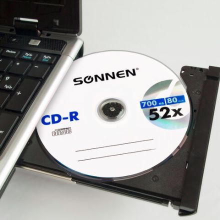 Диск CD-R SONNEN 700 Mb 52x Bulk (термоусадка без шпиля), КОМПЛЕКТ 50 шт., 512571