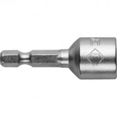 Бита с торцевой головкой ЗУБР магнит. 1/4'',Cr-V, 10х45мм,2шт.(26392-10-02)