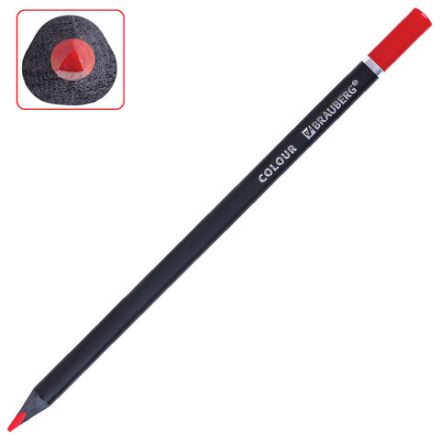 Карандаши цветные чёрное дерево BRAUBERG BLACK WOOD, 100 цветов, мягкий грифель 3 мм, 182045 Карандаши цветные чёрное дерево BRAUBERG BLACK WOOD, 100 цветов, мягкий грифель 3 мм, 182045
