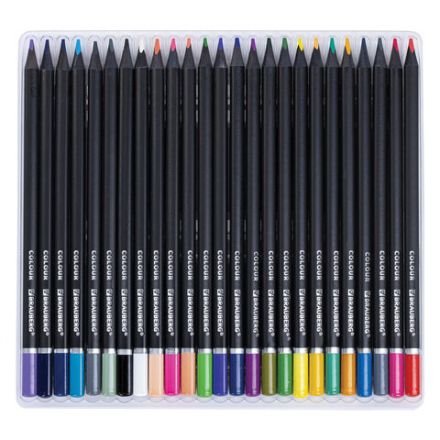 Карандаши цветные чёрное дерево BRAUBERG BLACK WOOD, 100 цветов, мягкий грифель 3 мм, 182045 Карандаши цветные чёрное дерево BRAUBERG BLACK WOOD, 100 цветов, мягкий грифель 3 мм, 182045