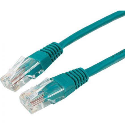 Патч-корд UTP Cablexpert кат.5e PP12-0.25M/G, 0.25м, зелёный