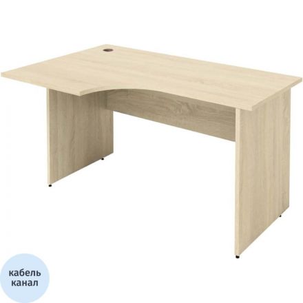 Стол письменный IN Рондо L правый 22/16 1400x900x755 дуб альпийский