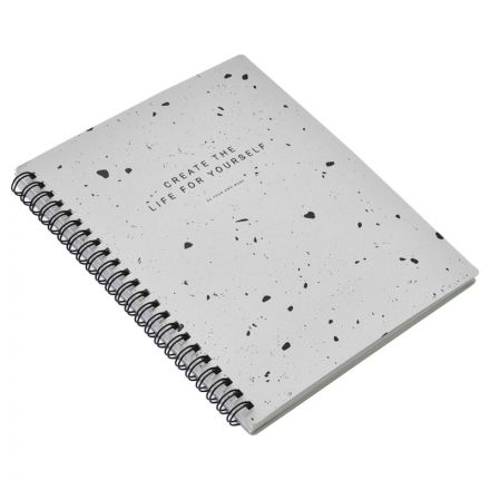 Тетрадь общая А5 96л.клетка,спир,Be Smart,Terrazzo,N3678