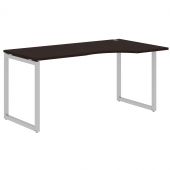 Стол эргономичный XQCET 169(R) Легно темный/Алюминий 1600х900х750 Стол эргономичный XQCET 169(R) Легно темный/Алюминий 1600х900х750