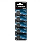 Батарейка Camelion CR2016 BL-5 (CR2016-BP5, литиевая,3V), 5шт/уп Батарейка Camelion CR2016 BL-5 (CR2016-BP5, литиевая,3V), 5шт/уп