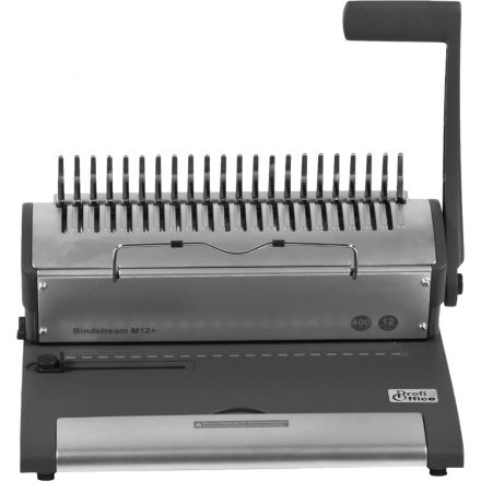 Брошюровщик ProfiOffice Bindstream M12 Plus, А4, 12л./400л., пл.пруж.
