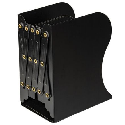 Подставка-держатель для книг и учебников BRAUBERG, раздвижная, металлическая, черная, 237904 Подставка-держатель для книг и учебников BRAUBERG, раздвижная, металлическая, черная, 237904