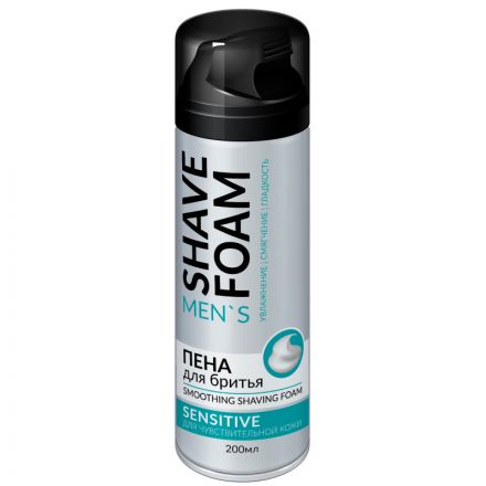 Пена для бритья Shave Foam Sensitive для чувствительной кожи 200 мл